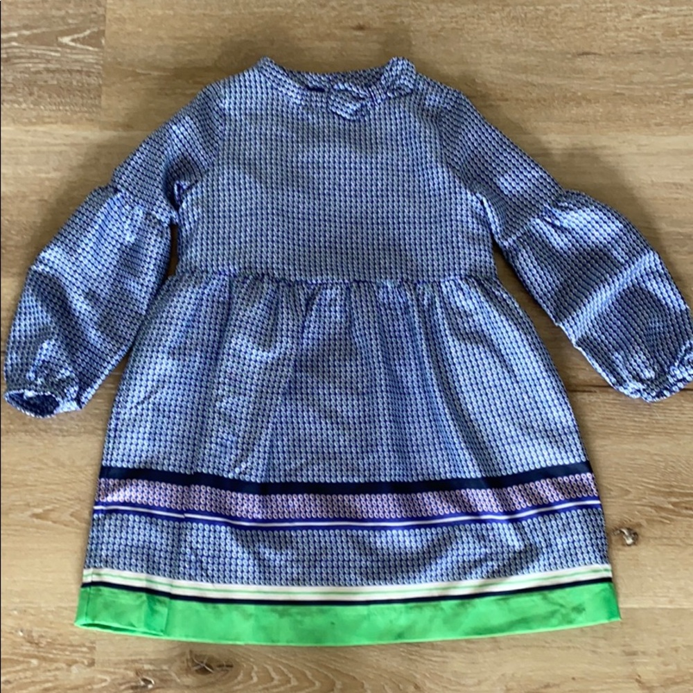 Silk Janie and Jack dress size 7.